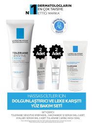 La Roche Posay Hassas Ciltler İçin Dolgunlaştırıcı Ve Leke Karşıtı Cilt Bakım Seti