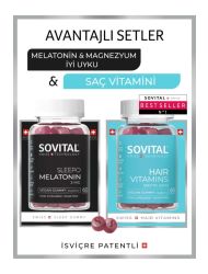 SOVITAL HAIR / SAÇ VİTAMİNİ ve SOVITAL SLEEPO MELATONIN