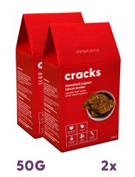 2 Paket Domates Soğanlı Glutensiz Vegan Tohum Kraker Cracks 50gr