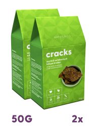 2 Paket Zeytin Biberiyeli Glutensiz Vegan Tohum Kraker Cracks 50gr