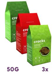 3\\\\\\\\\\\\\\\&#039;lü Paket Glutensiz Vegan Tohum Kraker Cracks Mix 50gr