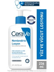 Cerave Nemlendirici Losyon Kuru Ciltler Seramid Ve Hyalüronik Asit Içerikli Yüz Vücut 236ml