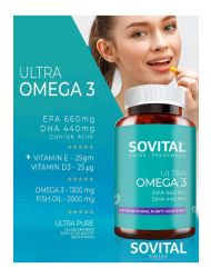 SOVITAL ULTRA OMEGA 3 / 2000 MG BALIK YAĞI