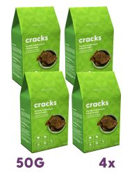 4 Paket Zeytin Biberiyeli Glutensiz Vegan Tohum Kraker Cracks 50gr