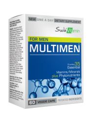 Suda Vitamin Multimen Mens Multivitamin 60 Bitkisel Kapsül