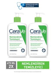 Cerave Nemlendiren Temizleyici Kuru Ciltler Için 473 ml X2