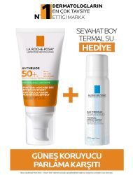 La Roche Posay Parlama Karşıtı Cilt Bakım Seti: Yağlı Ciltler İçinAnthelios Oil Control Gel Cream -Termal Su 50ML