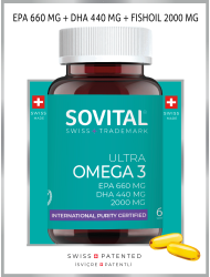 SOVITAL ULTRA OMEGA 3 / 2000 MG BALIK YAĞI