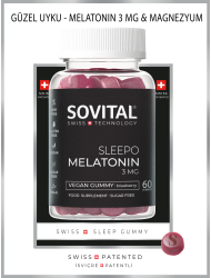 SOVITAL SLEEPO MELATONIN / İYİ UYKU