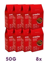 8 Paket Domates Soğanlı Glutensiz Vegan Tohum Kraker Cracks 50gr