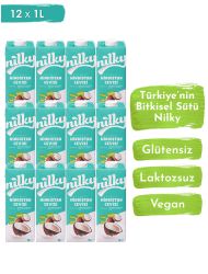 Nilky Hindistan Cevizi Sütü Glütensiz  Bitkisel  12*1 LT