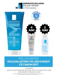 La Roche Posay Yağlı Ciltler İçin Dolgunlaştırıcı Ve Leke Karşıtı Cilt Bakım Seti