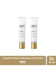 ROC Kırışıklık Karşıtı Canlandırıcı Göz Kremi 15 ml x2