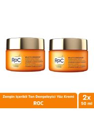 ROC Zengin Içerikli Ton Dengeleyici Yüz Kremi 50 ml x2