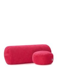 Pembe Bolster & Meditasyon Minderi