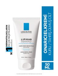 La Roche Posay Lipikar Onarıcı El Kremi 50 ml- Kuru/Tahriş Olmuş Ciltler İçin