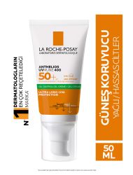 La Roche Posay Anthelios Oil Control Gel Cream Spf50+ Yağlı ve Karma Ciltler İçin Yüz Güneş Kremi 50 ml