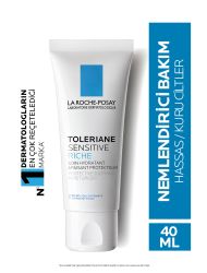 La Roche Posay Toleriane Sensitive Rich Nemlendirici Yüz Kremi 40 ml