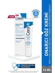 Cerave Koyu Halka ve Göz Altı Torba Görünümü Karşıtı Onarıcı Göz Kremi 14ml