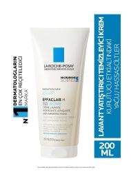 La Roche Posay Effaclar H Isobiome Kurutucu Bakım Alan Ciltlere Özel Lavant Temizleyici Krem 200ml