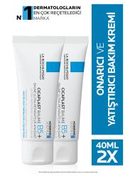 La Roche Posay Cicaplast Baume B5 - Onarıcı Bakım Kremi 40ml X2