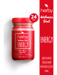 Herby Energy Shot Bitki Bazlı İçecek 60ml x24 adet