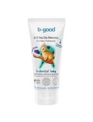 b-good b-dental 0-3 Yaş Bebek Diş Macunu Florürsüz Böğürtlen 50 ml