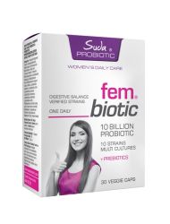 Suda Probiotic Fembiotic 30 Bitkisel Kapsül