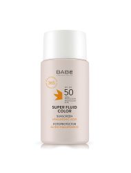Babe Sun SPF 50 Super Fluid Güneş Koruyucu 50 ml - Renkli