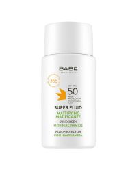 Babe Super Fluid Sunscreen Mattifying SPF50 50 ml
