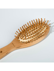 Bambu Dişli Saç Fırçası