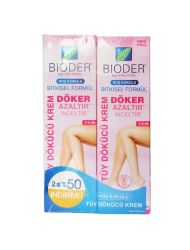 Bioder Bitkisel Formül Tüy Dökücü Krem 100 + 100 ml