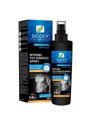 Bioder Erkekler İçin Bitkisel Tüy Dökücü Sprey 175 ml