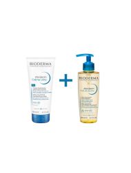 Bioderma Atoderm Cream 200ml + Shower Oil 200 ml