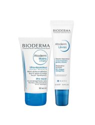 Bioderma Atoderm Hand Cream 50 ml + Atoderm Lip Balm 15 ml SET