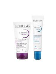 Bioderma Cicabio Mains 50 ml + Atoderm Lip Balm 15 ml