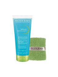 Bioderma Sebium Foaming Temizleme Jeli 200 ml + Bilek Havlusu Hediye