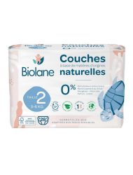 Biolane Natural Bebek Bezi 28 Adet 2 Beden - 3-6 Kg