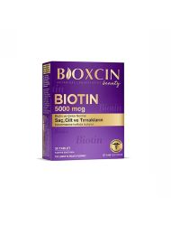 Bioxcin Biotin 5000 mcg Takviye Edici Gıda 30 Tablet