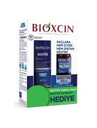 Bioxcin Biotin 5000 mg Çinko 15 mg ALANA Biotin Şampuan 300 ml HEDİYE