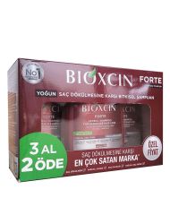Bioxcin Forte Saç Dökülmesine Karşı Bakım Şampuanı 300 ml - 3 AL 2 ÖDE