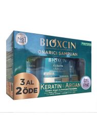 Bioxcin Keratin ve Argan Onarıcı Şampuan 300 ml - 3 al 2 öde