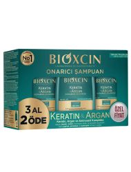 Bioxcin Keratin ve Argan Onarıcı Şampuan 300 ml - 3 al 2 öde