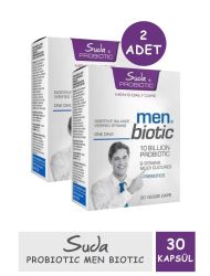 Suda Vitamin Probiotic Men Biotic 30 Veggie Kapsül 2 Adet