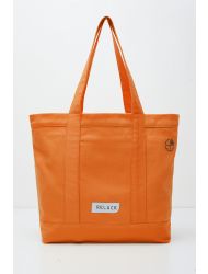%100 RECYCLED DAILY TOTE BAG ORANGE