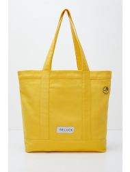 %100 RECYCLED DAILY TOTE BAG YELLOW