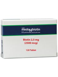 Dermoskin Medohbiotin Biotin 2,5mg 120 Tablet
