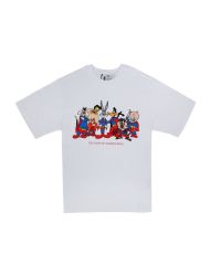 Erkek Vegan Beyaz T-Shirt - Warner Bros Looney Tunes x Superman Tasarım