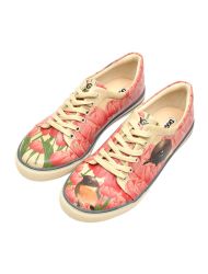 Kadın Vegan Deri Pembe Sneakers - So Cute Tasarım