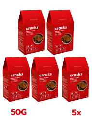 5 Paket Domates Soğanlı Glutensiz Vegan Tohum Kraker Cracks 50gr